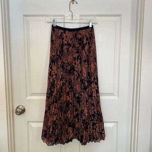 NWOT Loyd/Ford Navy Midi Skirt - Size XS